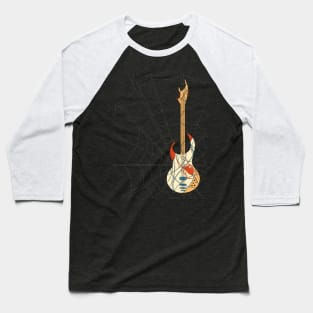 Spider Guitar Baseball T-Shirt